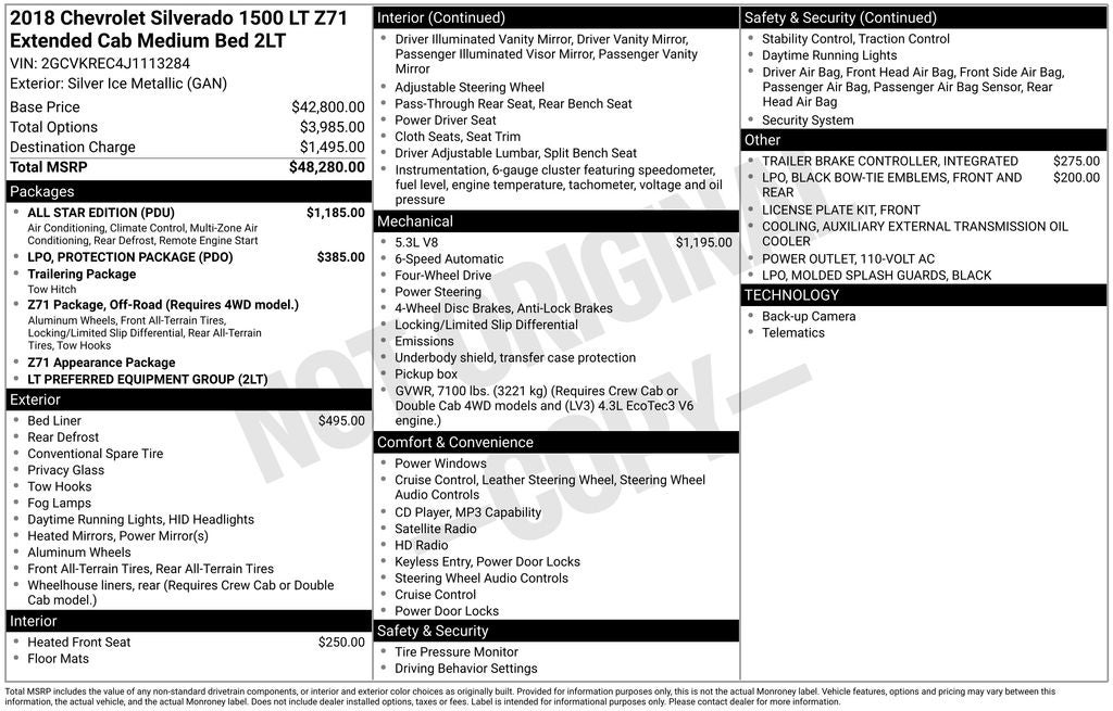 chevrolet silverado 1500 2018 2GCVKREC4J1113284 image chevrolet silverado 1500 2018 2GCVKREC4J1113284 image
